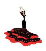 Flamenco Woman Folkloric
