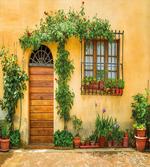 City Life in Tuscany artwork