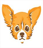 Simplistic Cartoon of Dog
