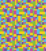 Colorful Blocks Game Cube