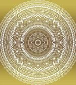 Ombre Mandala Flower
