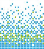 Mosaic Grid Pixel Art