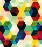 Rhombus Pattern Grunge