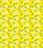Fresh Lemons with Leaves