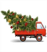 Xmas Truck and Tree