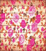 Roses on Wood Backdrop
