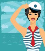 Smiling Sailor Girl
