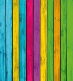 Vibrant Vertical Plank artwork