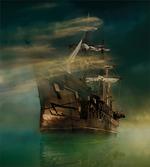 Old Ship on Calm Waters
