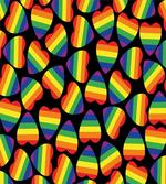 Hearts Gay Pride Flag