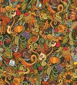 Hand-drawn Art Thanksgiving