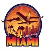 Welcome Miami Graphic