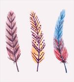 Colorful Abstract Plumes