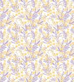 Pastel Tone Flowers Leaves