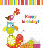 Birthday Owls Birds