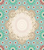 Antique Floral Mosaic Form