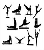 Athlete Silhouettes
