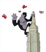 King Monkey Cartoon