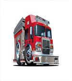 Cartoon Style Firefighter