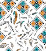 Tribal Bohemian Feather