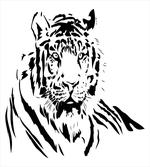 Black Outline Hunter Cat