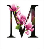 M with Magnolia Floral