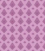 Purple Curvy Ornaments Art