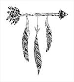 Bohemian Arrow Design