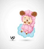 Cartoon Sheep Kids