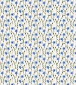 Pattern of Cornflowers Field