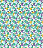 Triangles Mardi Grass artwork
