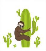 Lazy Hugging Cactus