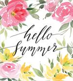 Hand Lettering Summer