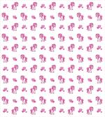 Pink Hearts Girls Pony