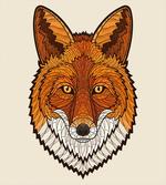 Mascot Face Mosaic Style