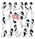 Woman Heart Tattoo Model
