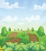 Idyllic Farm Fields artwork