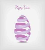 Ornate Ribbon Egg Shape artwork