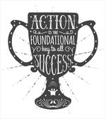 Motivational Saying Trophy