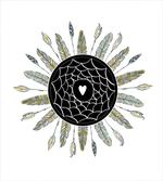 Dream Catcher with a Heart
