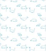 Simple Drawing Mammal Fish