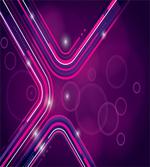 Purple Lines Circles artwork