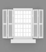 Wooden Window Shutter