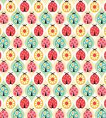 Ladybugs Retro Cartoon