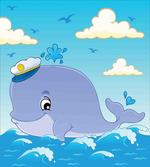 Nursery Theme Captain Whale