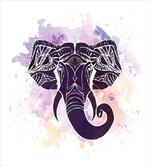Watercolor Elephant