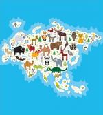 Eurasian Fauna Bear Fox artwork