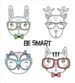 Funny Portraits Be Smart
