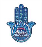 Vibrant Hamsa Triangle