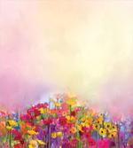 Pastel Ombre Meadow artwork